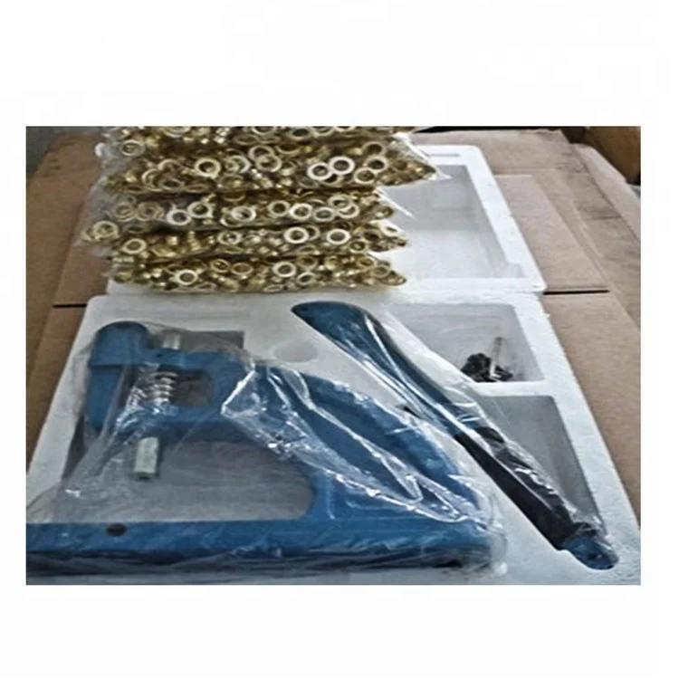 WELDON High Quality Eyelet Hand Press Punching Machine For Curtain Rivet Eyelet Grommets