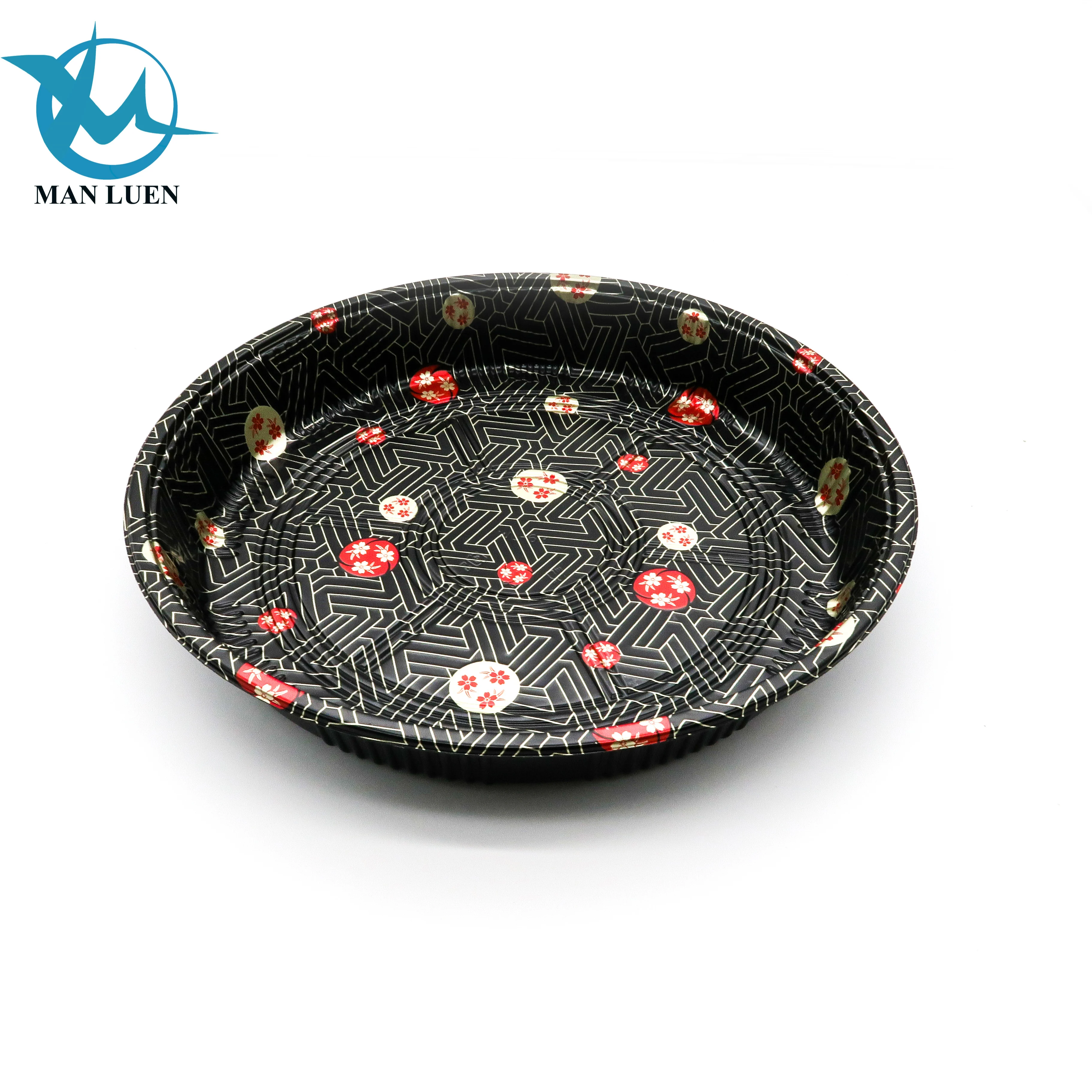 Одноразовая пластиковая коробка для суши на вынос, поднос для суши, тарелка для суши