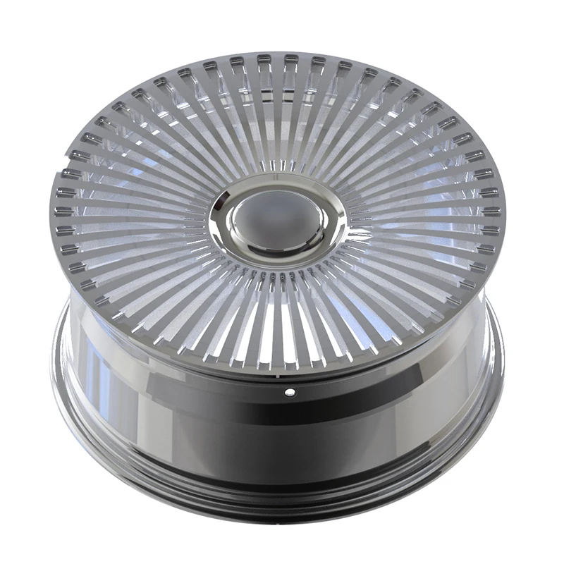 Custom Car Rims 17 18 19 20 21 22 23 24 26 Inch Chrome Concave Multi Spokes Modified Forged Alloy Wheels For Jaguar XJ