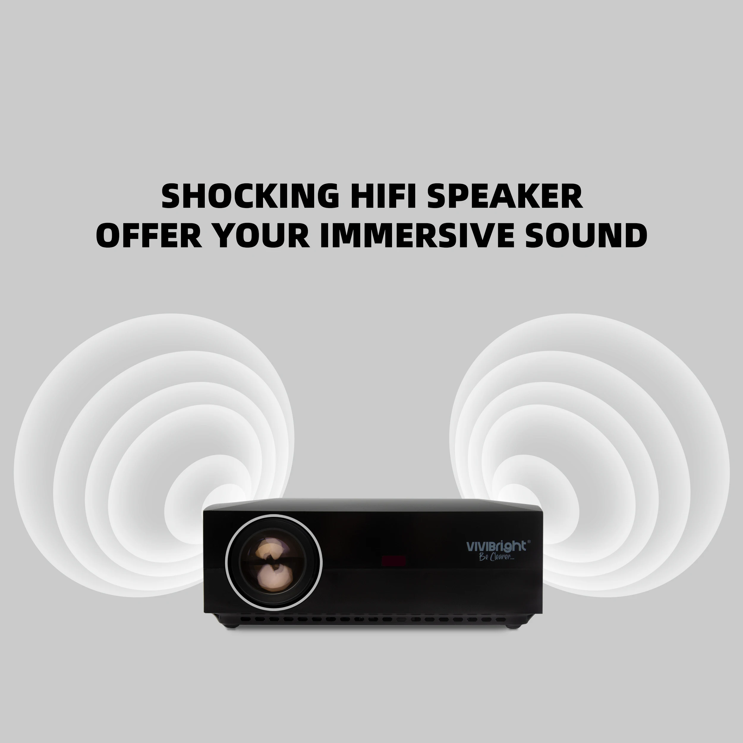 2021 Vivirbight F30UP Full HD 1080P WIFI Smart Projector 4200 Lumens Multimedia Home Theatre Projector