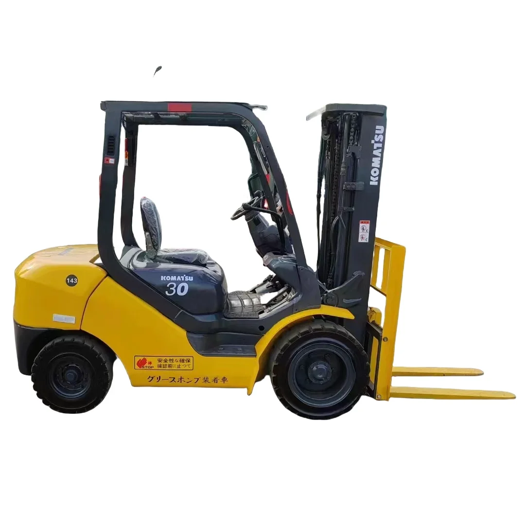 Сделано в Японии подержанные вилочные погрузчики 2 тонны 3 5 тонн 7 komatsu TCM HELI TOYOTA отправить ручной дизельный вилочный погрузчик для продажи