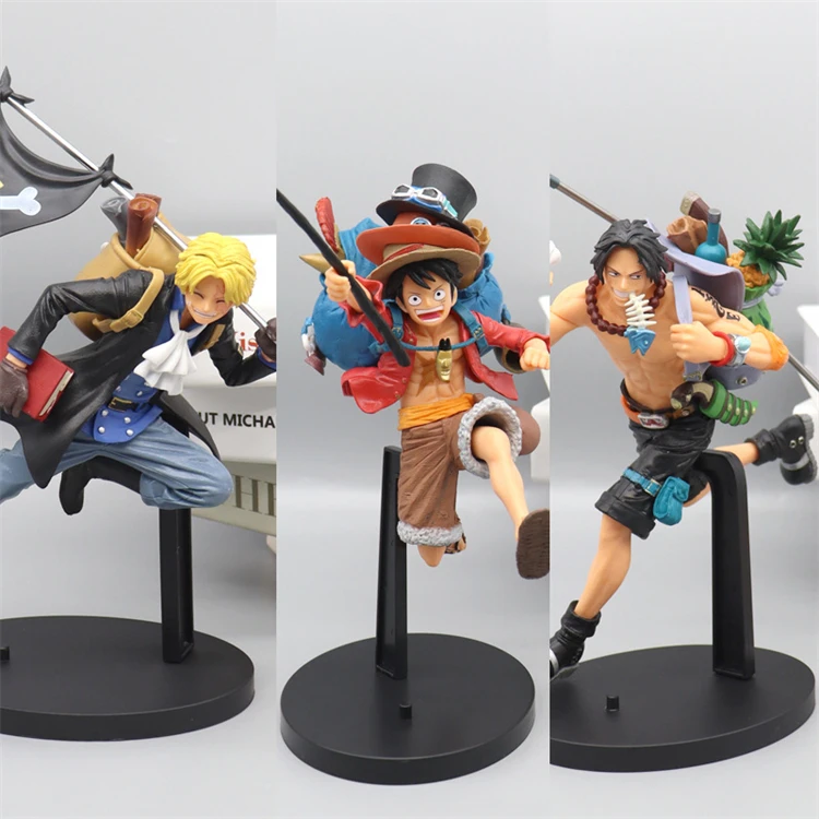 Wholesalers 3pcs/Set Anime Figure High Quality One Pieces Figure Anime Action Figures for Kids