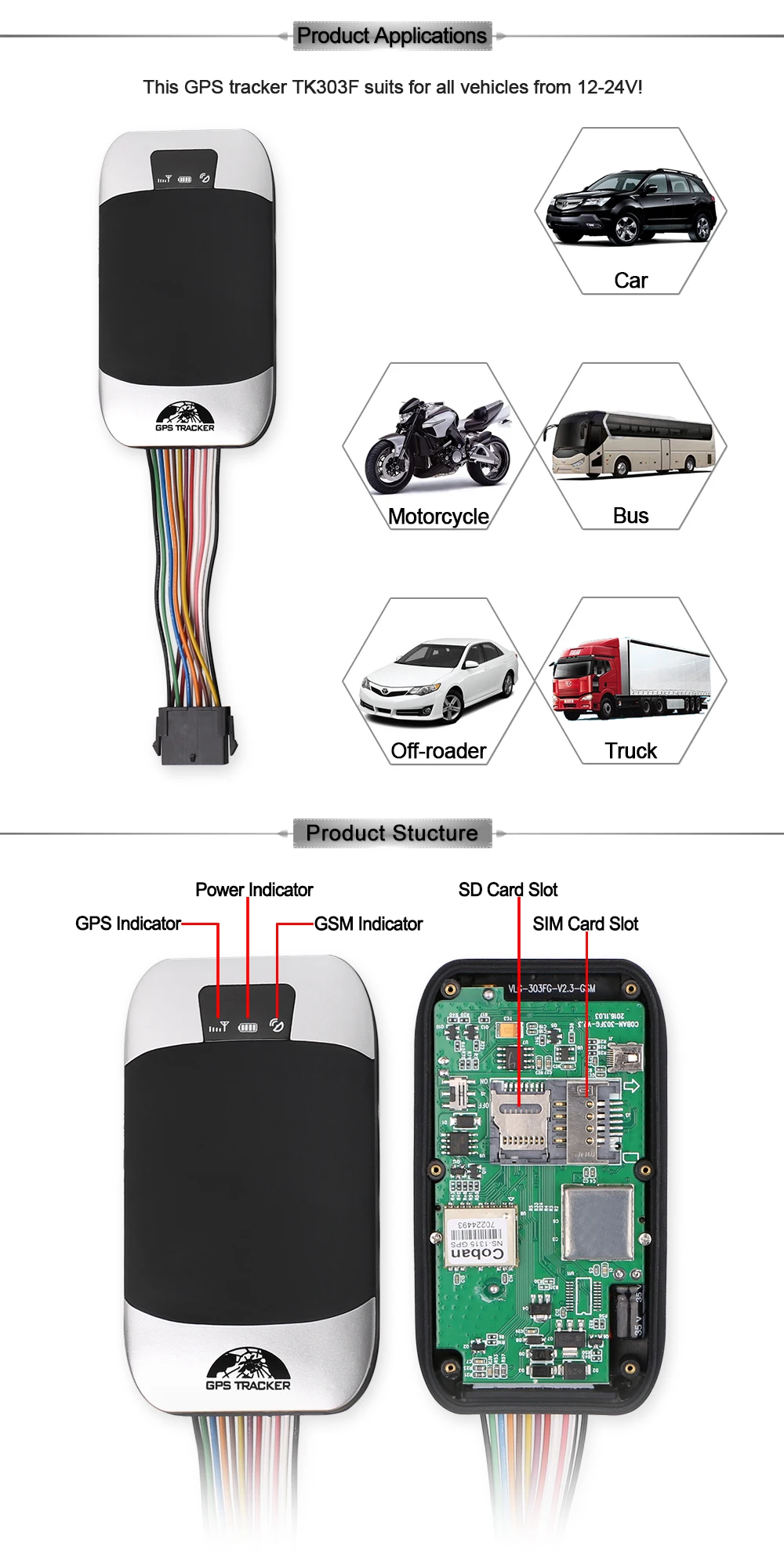 TK303F free server software car APP gps tracker coban car/vehicle gps tracker track vehicles and motorcycles