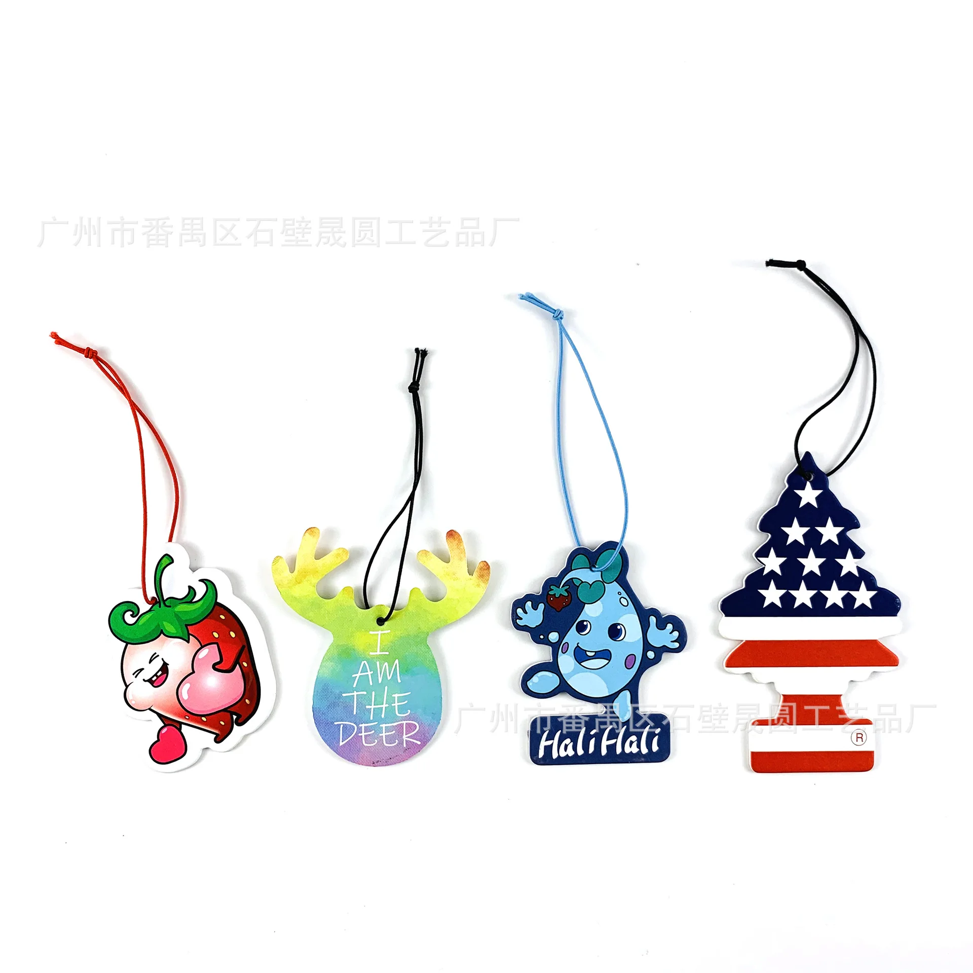 Hanging Car  Paper Air Freshener Customize Logo Scent Fragrance Wholesale  Perfume  Air Fresheners