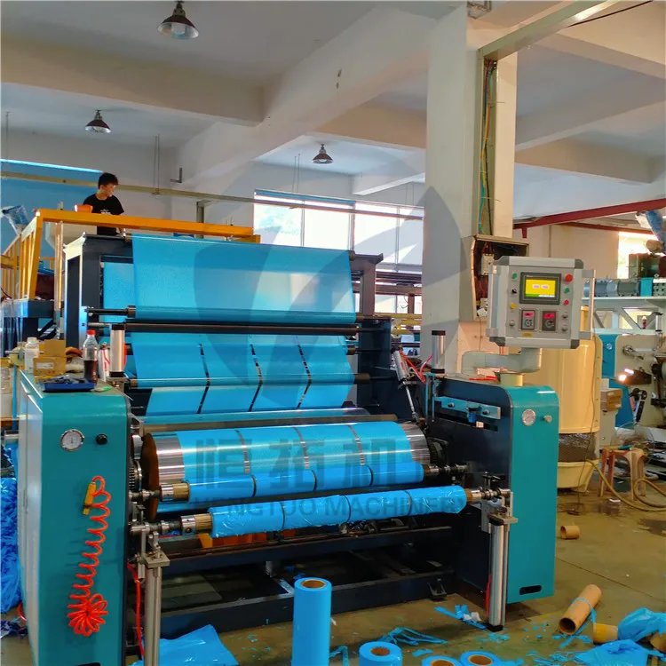 HT-1000 машина для производства одноразовой литой тисненой пленки с двойным винтом CPE