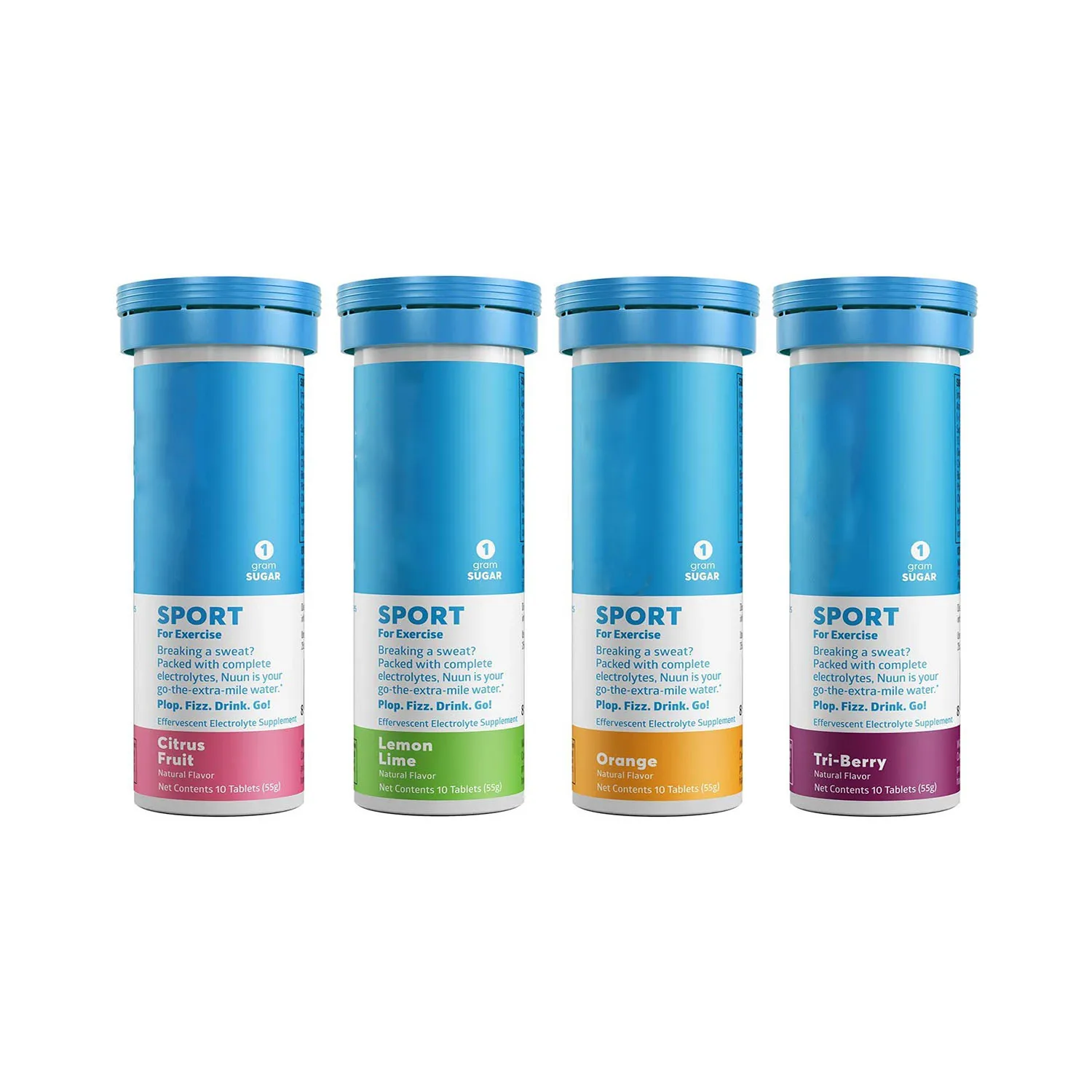 OEM Electrolyte Drink Tablets, Citrus Berry Mixed Box, 4 Tubes Private Label Wholesale ODM