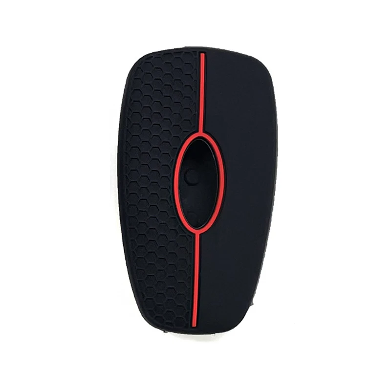 For Ford Silicone Car Remote Key Fob Cover Case Ranger C-Max S-Max For Focus Galaxy Mondeo Transit For Tourneo Custom