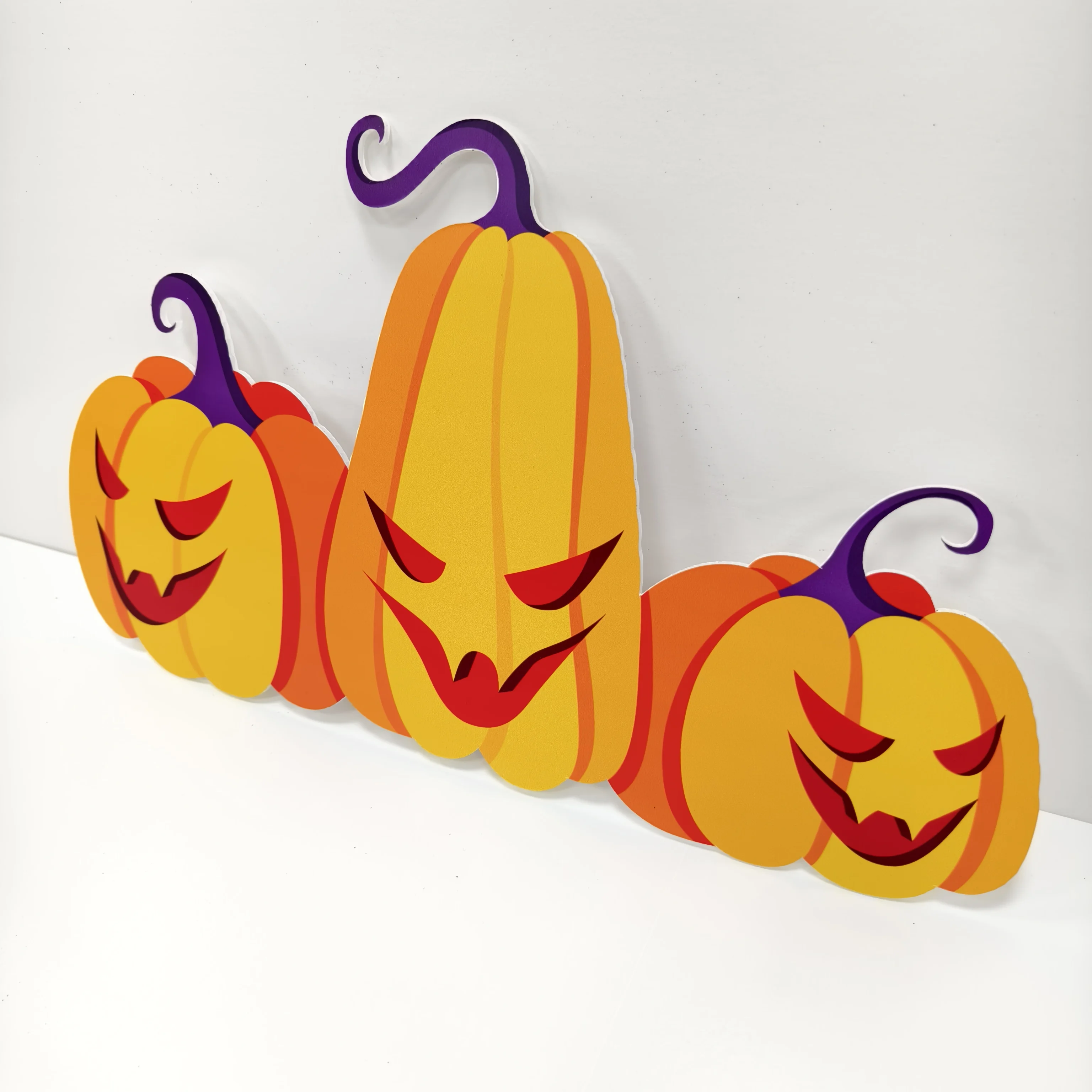Waterproof Digital Printing Hollow Plastic Sign Board for Halloween Yard Decoration Indoor/Outdoor for Automotive Use