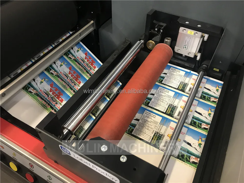 for paper sticker PP BOPP PET Vinyl sticker Hot selling premium digital label die cutter printer