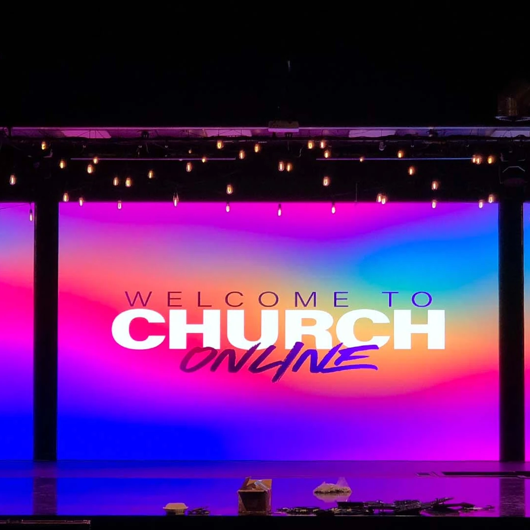 Indoor Ultra Thin Fixed P2Mm 2Mm P2.5Mm 2.5Mm Led Wall Display Panels Pantalla Interior Full-Color Church Led Screen