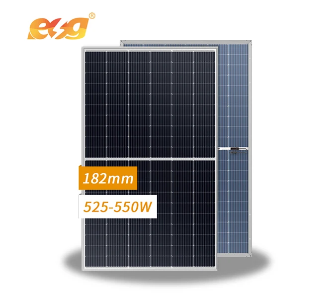 550 Watt Solar Panel Mono 500W 510W 520W 530W 540 Solar Cells overlap Laminated Solar Panels Price