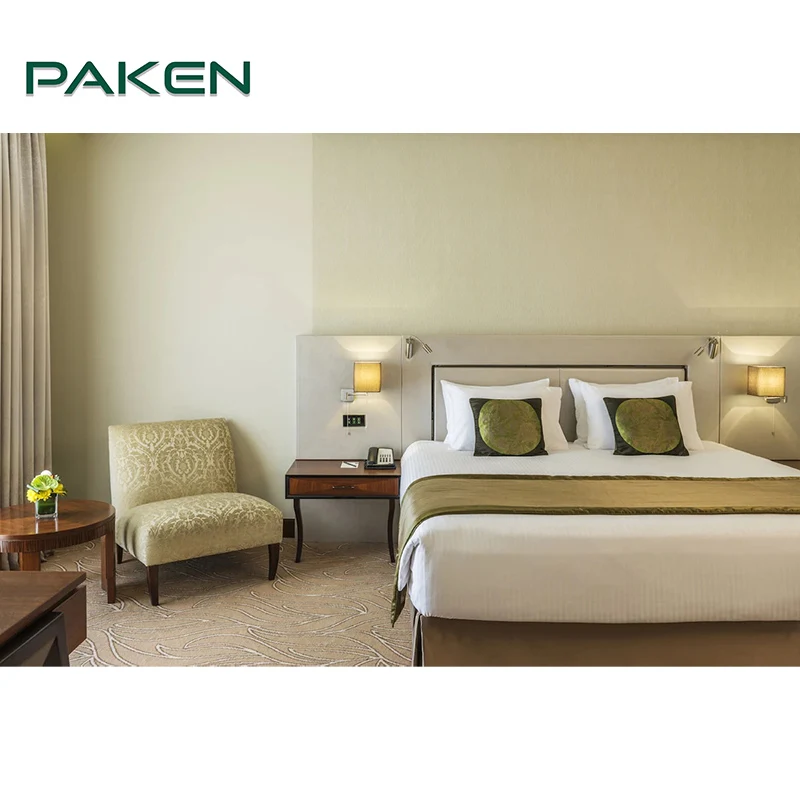 Guangdong Wholesale Hospitality Room King Bed Bedroom Sets Cheap Price Used Hotel Furniture For Sale