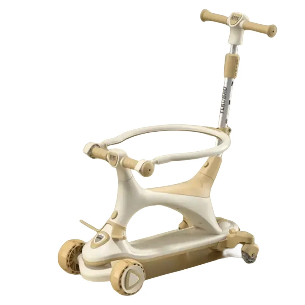 Multifunctional Portable 3 Wheels Push Scooter Manufacturers Riding Kids Scooter Balance Bike With Seat