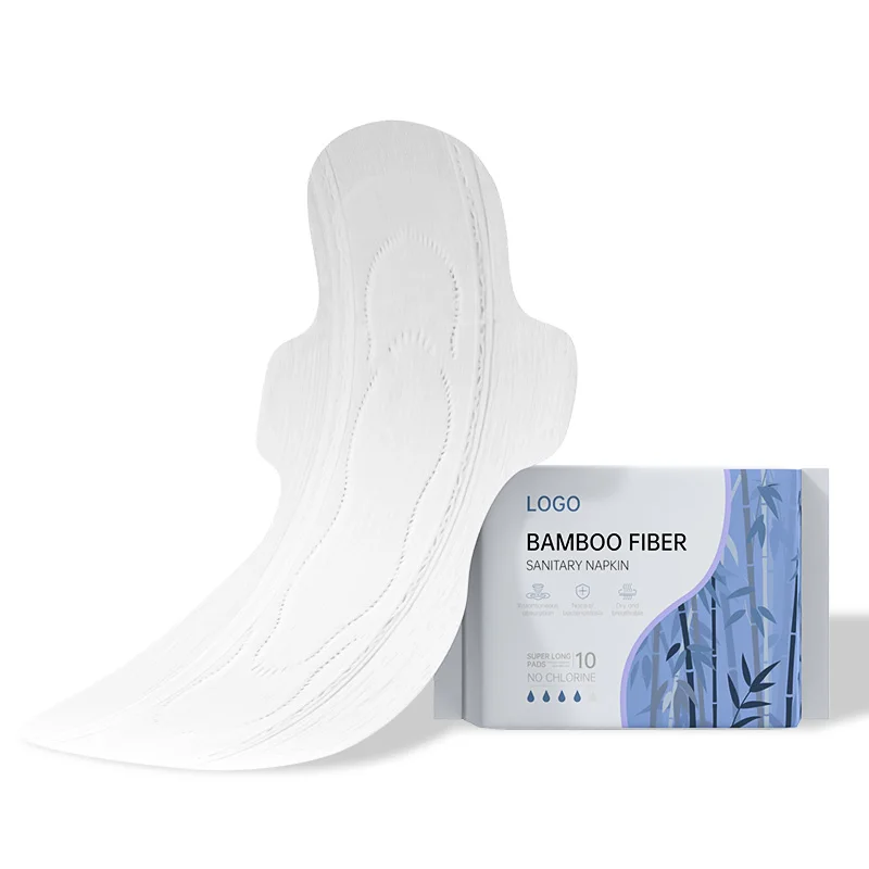 Bamboo Herbal Breathable Natural Cotton Pad for Women Ladies Teens