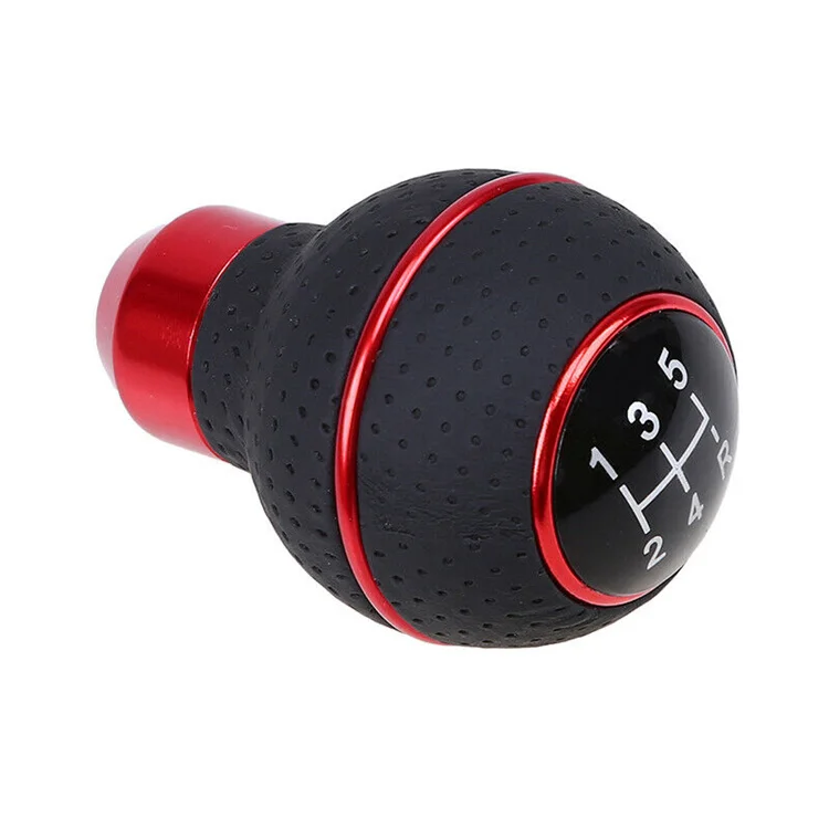 Leather Car Stick Shift Hanlde Fit Most Manual Transmissions Gear Lever Shifter Shift Knob