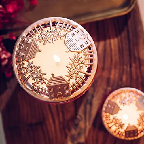 
Wholesale luxury scented soy wax candles in glass jar with Jar candle topper illuma lid rose gold candle accessory tool set 