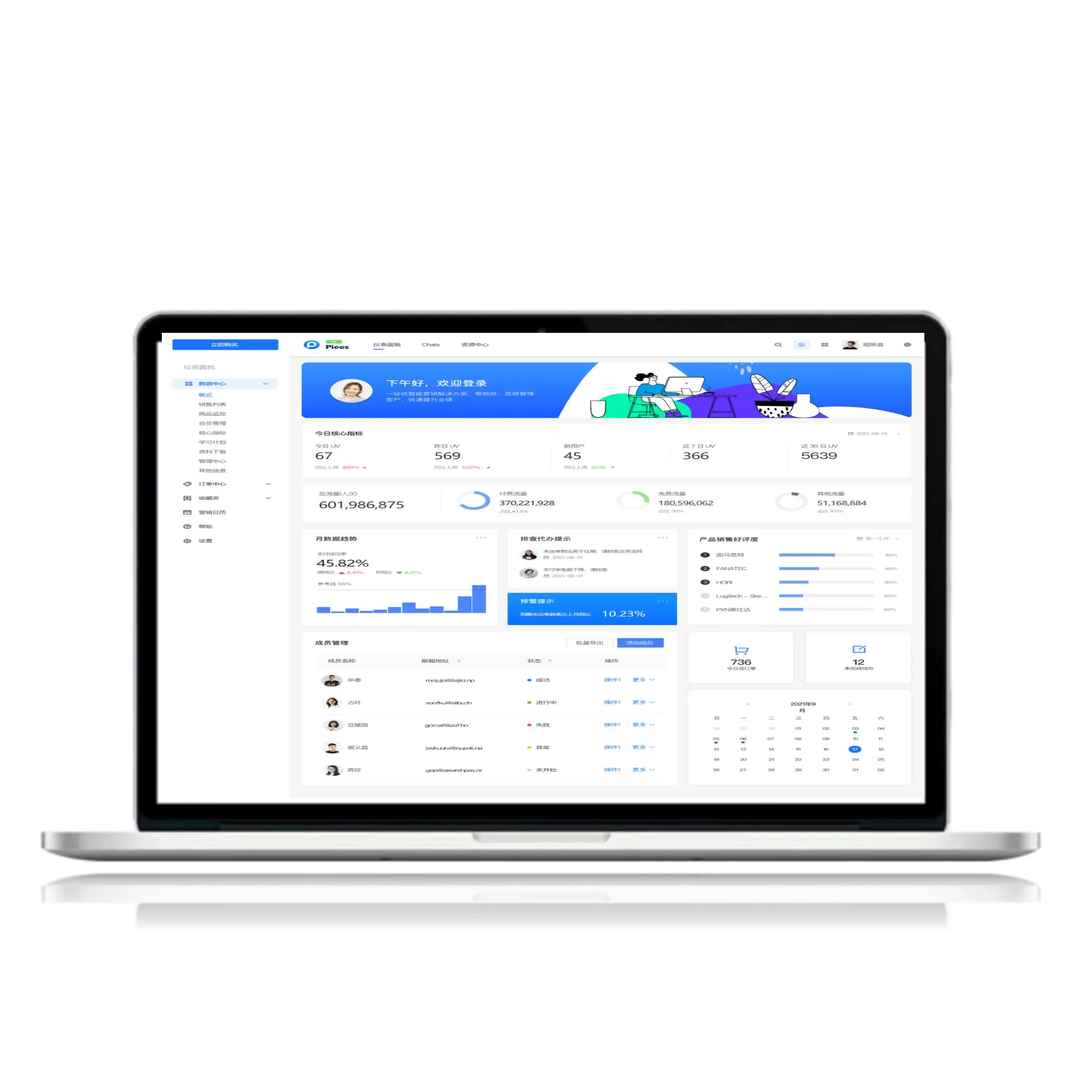 DMS has the functions of accounting, operation, maintenance, repair and other functions of the Device Management System