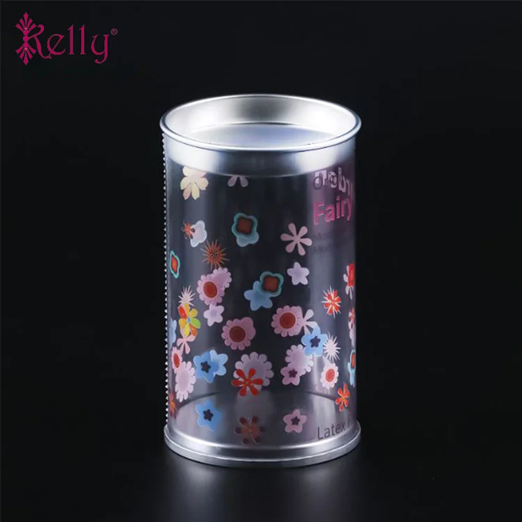 Low Moq Black Make Up Puff Sponges Beauty Makeup Sponge With Clear Bottle Holder