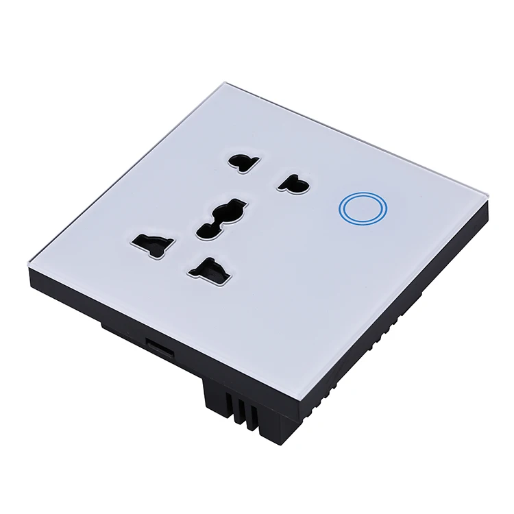 Support Voice Control Power Point UK Standard 5Pin universal Wifi Socket Compatible Alexa&Google Home