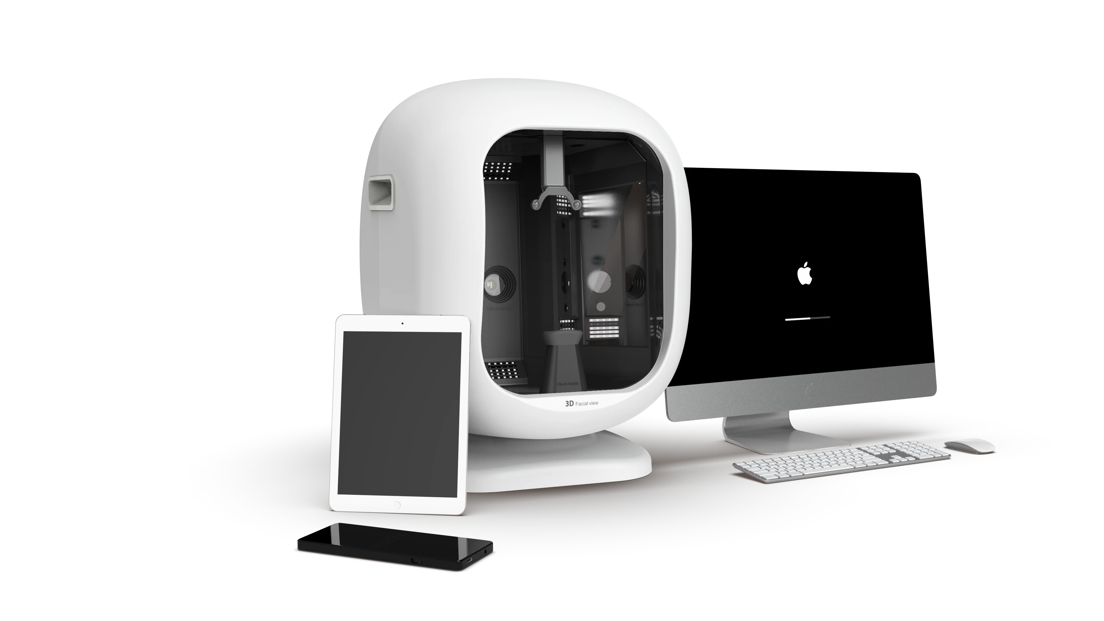 UTECH Новый дизайн 3D машина для анализа кожи лица анализатор салона