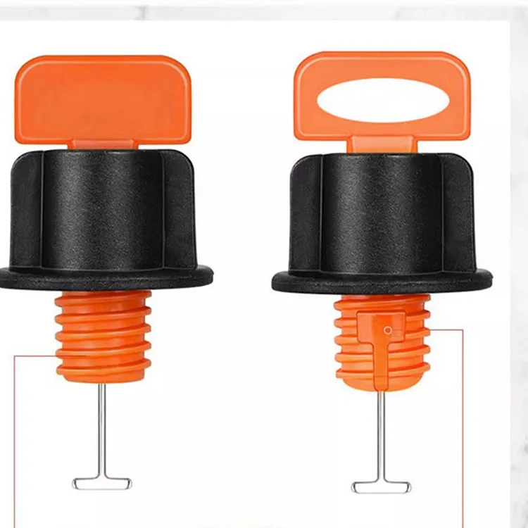 Rotated Style Plastic Lock Tile Leveling System Spacer