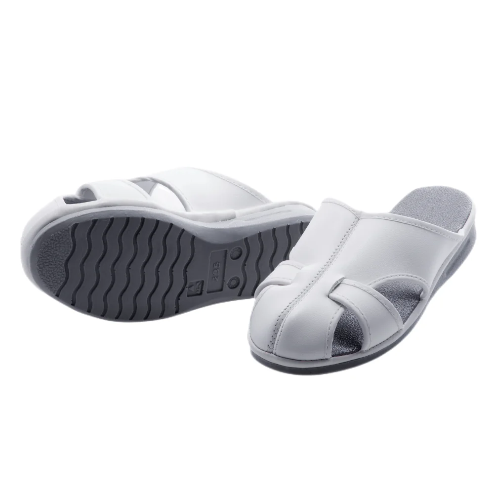CANMAX Manufacturer Unisex Non-slip Work Cleanroom Antistatic Esd Slipper for cleanroom use