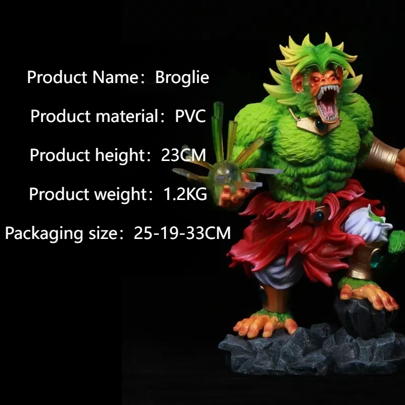 Dragon Super ball Saiya anime figure PVC Anime figure The morphology of the Broglie great ape toys for kids collectibles figure