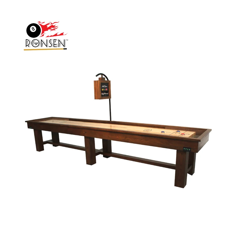 2024 USA Hot Sale Indoor Sports Shuffleboard Sports Game Table with Modern Design 9ft 10ft 12ft 14ft 16ft 18ft 20ft 22ft Size