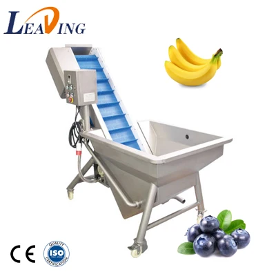 Automatic Ozone Banana Cleaner Equipment Fruit and Vegetable Washing Machine