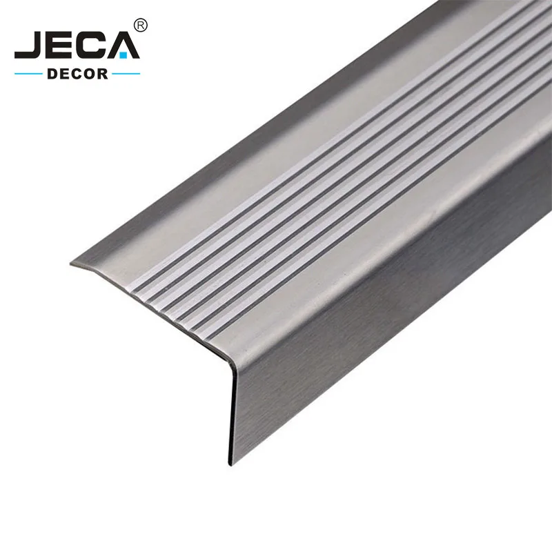 Foshan Factory JECA High Quality Tile Stair Nosing Stair Edge Nosing Trim For Decoration Easy Installation Step Nosing Trim