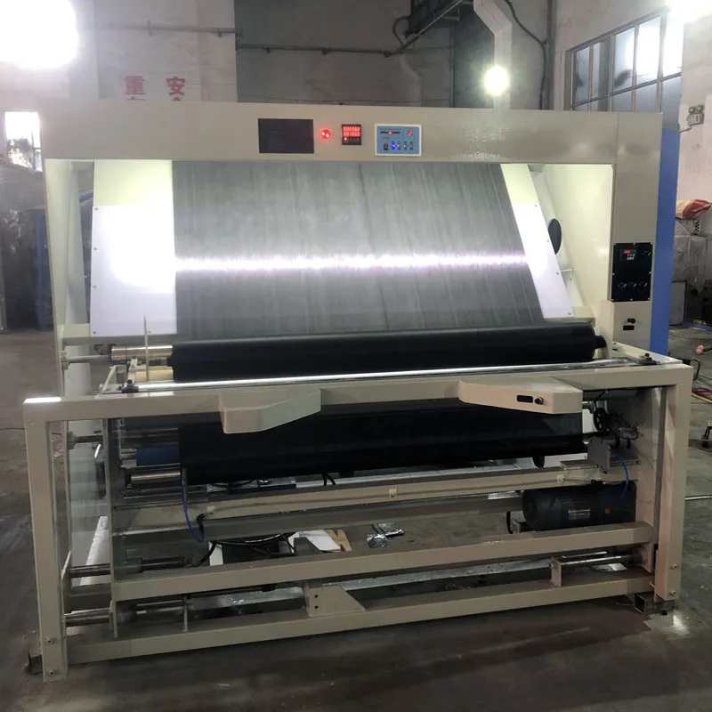 Nonwoven fabric inspection slitting rewinding machine