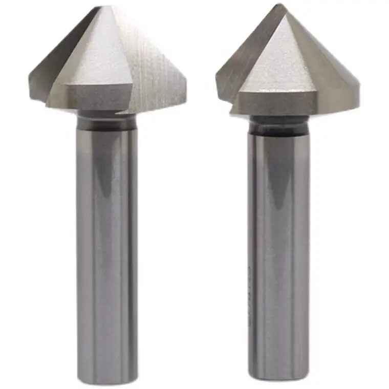 Factory High Quality HSSE-Uncoated 90 degree 3F Chamfer Cutter