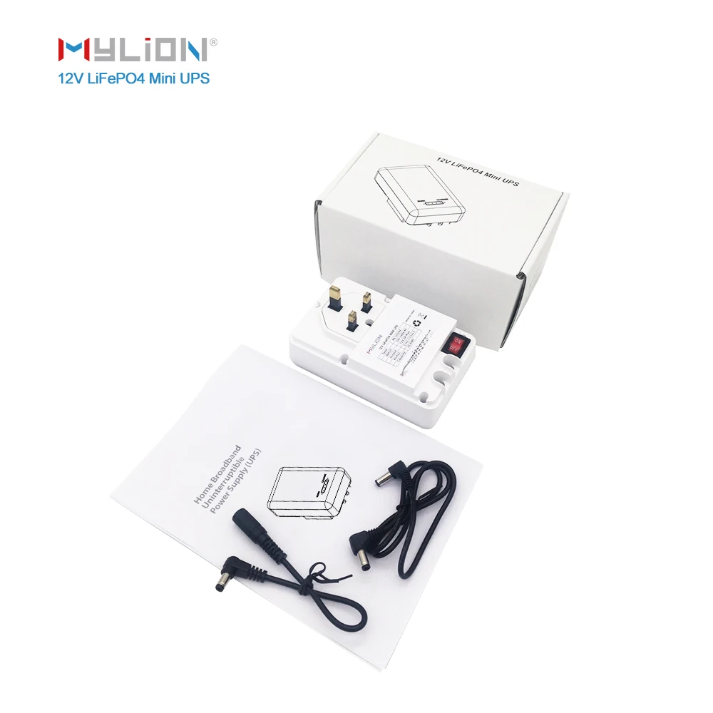 12V 2A Battery Backup Mini Ups 8000Mah LiFe Po4 Batteries Smart Chip Mini Ups For Router Wifi