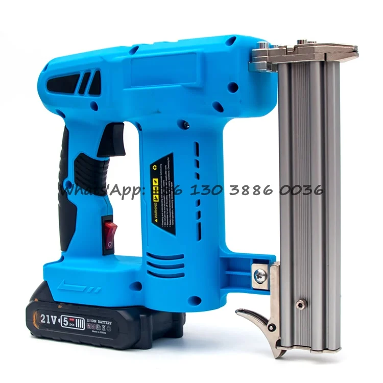 F30 Rechargeable Brushless Electric Staple Gun Cordless Shooting Nail Guns Portable Nailing Machine Battery Power Brad Nailer