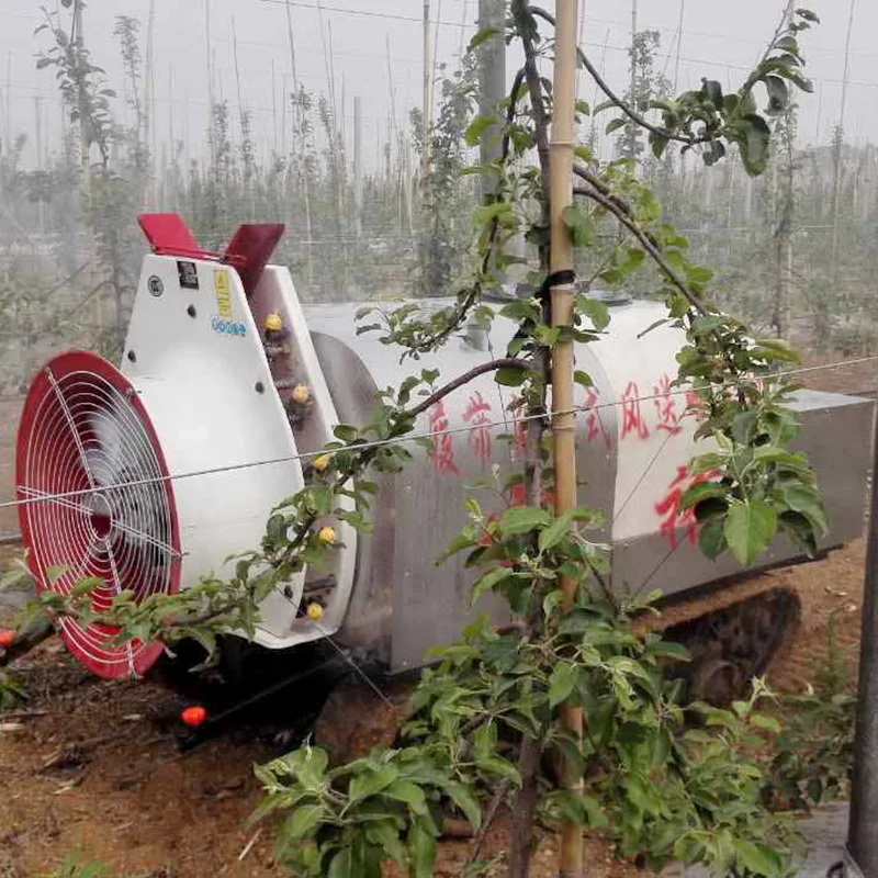 Agricultural equipment orchard tractor air blast sprayer for lawn garden