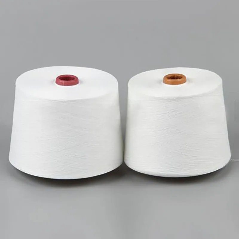 40s ring spun polyester yarn virgin manufacturer in china