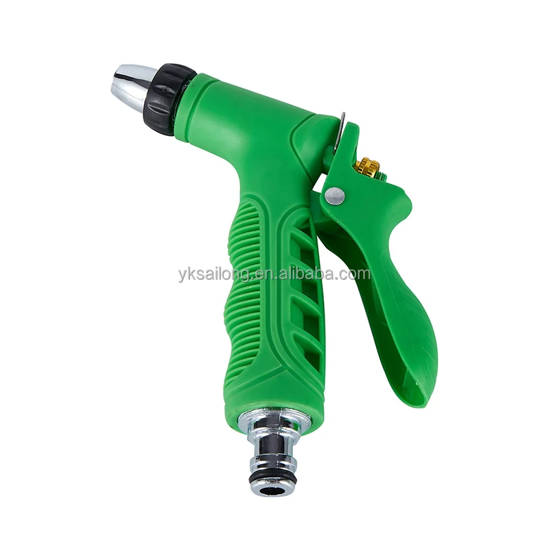 Plastic Garden Hose Water Spray Nozzle For Irrigation House Cleaning
