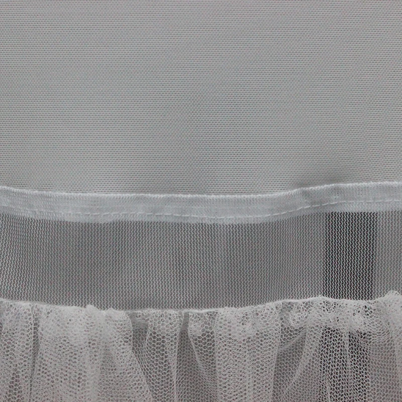 
P6214 wholesale Bouffant Petticoat Crinoline with TWO Hoops elastic waist 