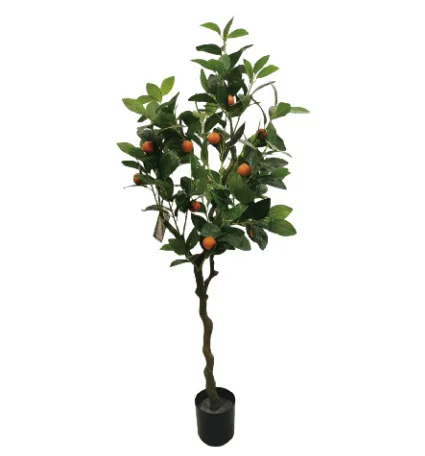 Best Price New Design Artificial Lemon Fruit Tree home Decorative orange Tree For Indoor Outdoor