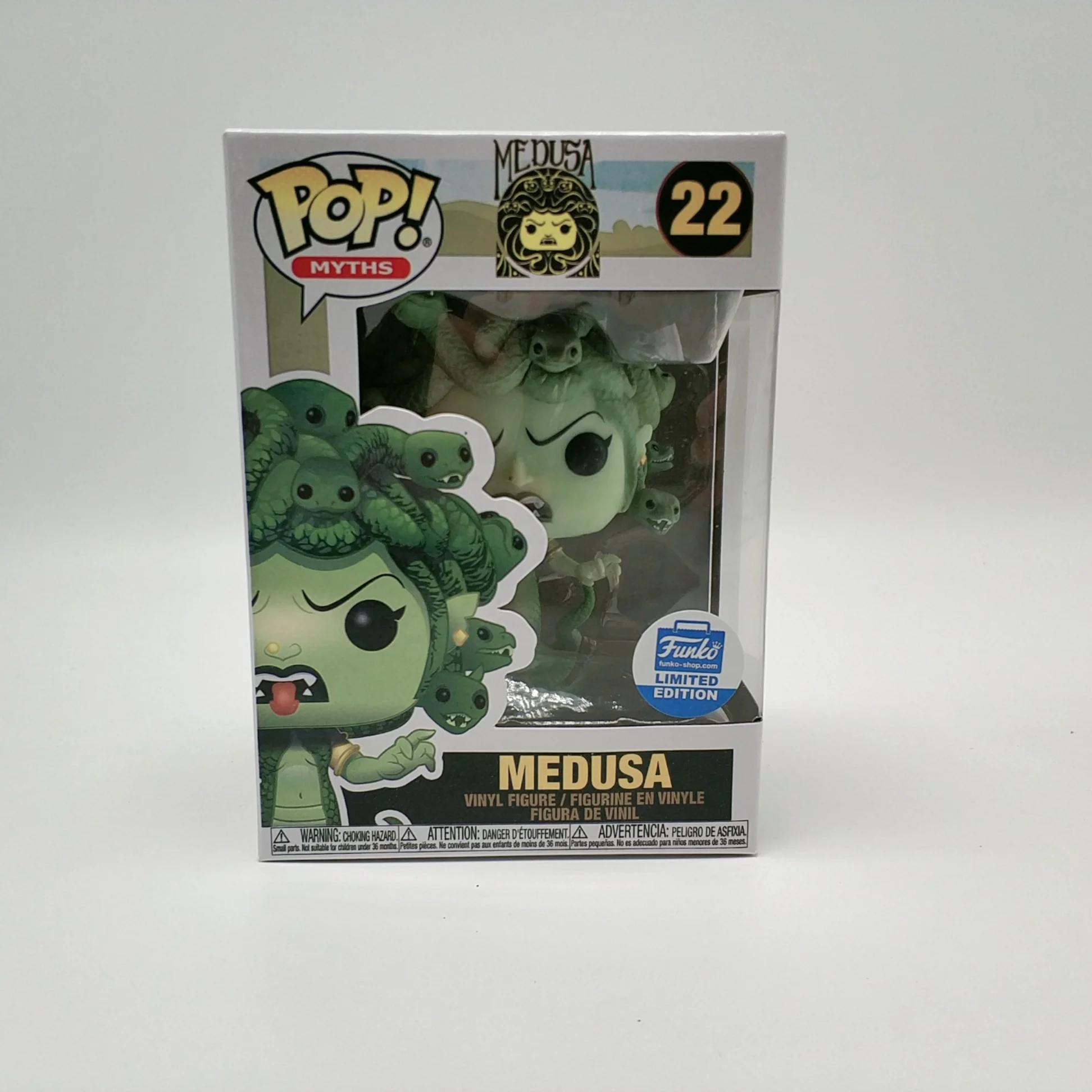 Экшн-фигурка Медуза из древней греческой мифологии FUNKO POP 22 # игрушки змея волосы banshee Коллекционная модель кукла подарки