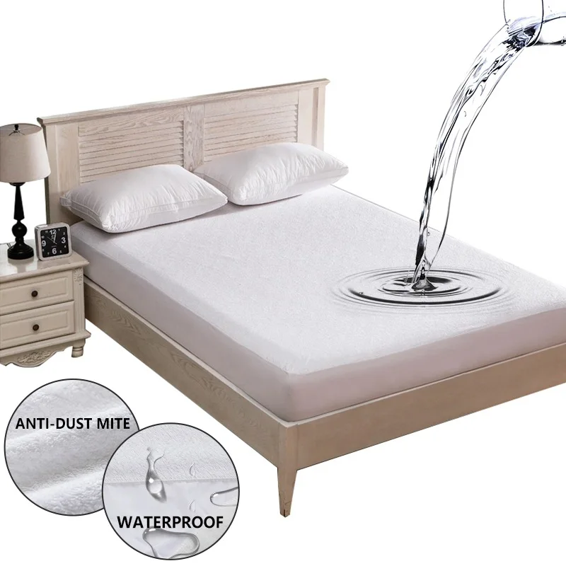 
Custom Cheap Waterproof Mattress Protector Cover Bed Sheet Bedding Cover 