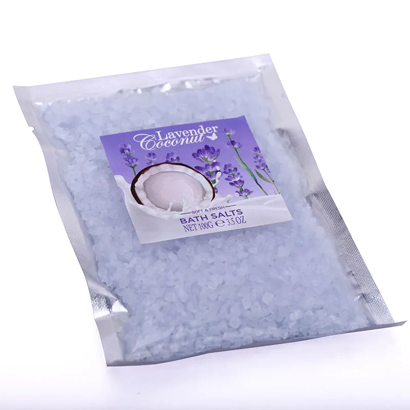 2023 Good quality women beauty natural lavender shower gel shampoo bath salt bath spa gift set with basket