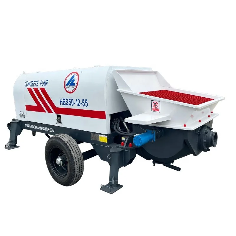 Hot Product Trailer-Mounted Portable Stationary Low Price Mini Concrete Pumps Diesel Concrete Pump Small Concrete Pump