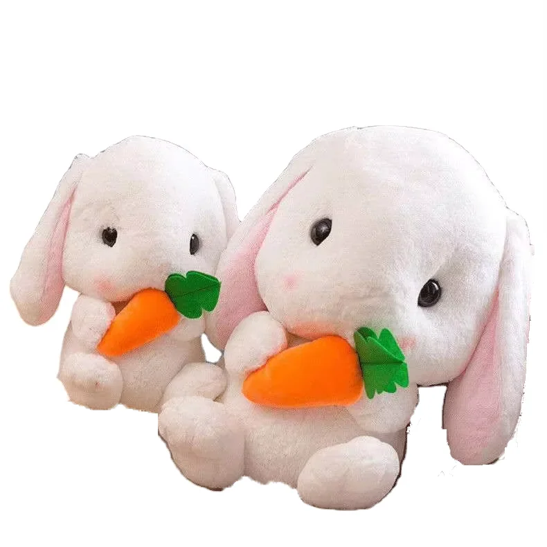 rabbit stuffed animals Plush Soft Bunny Toys Kids Pillow Doll Gifts for valentine Xmas 22 cm