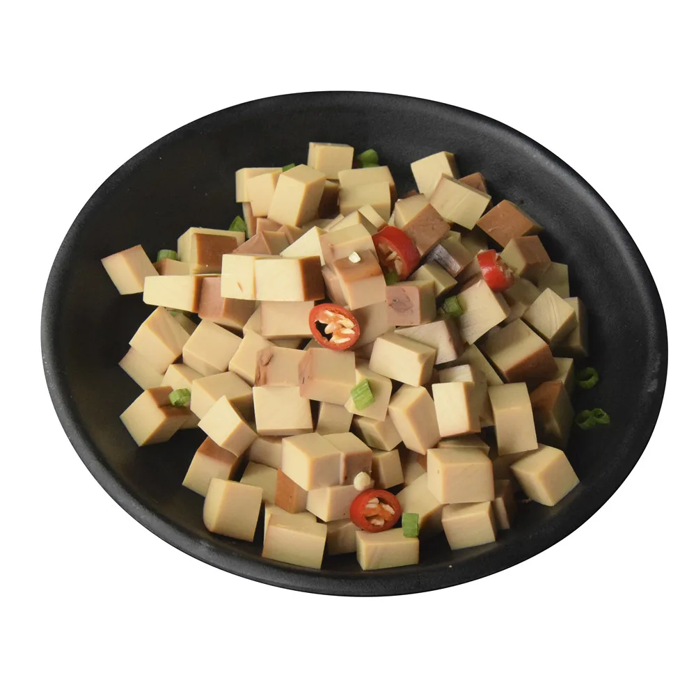 New Product Hot Selling Low Fat Shredded Vegan Egg Toufu Steak Vegan Snack Leisure Food