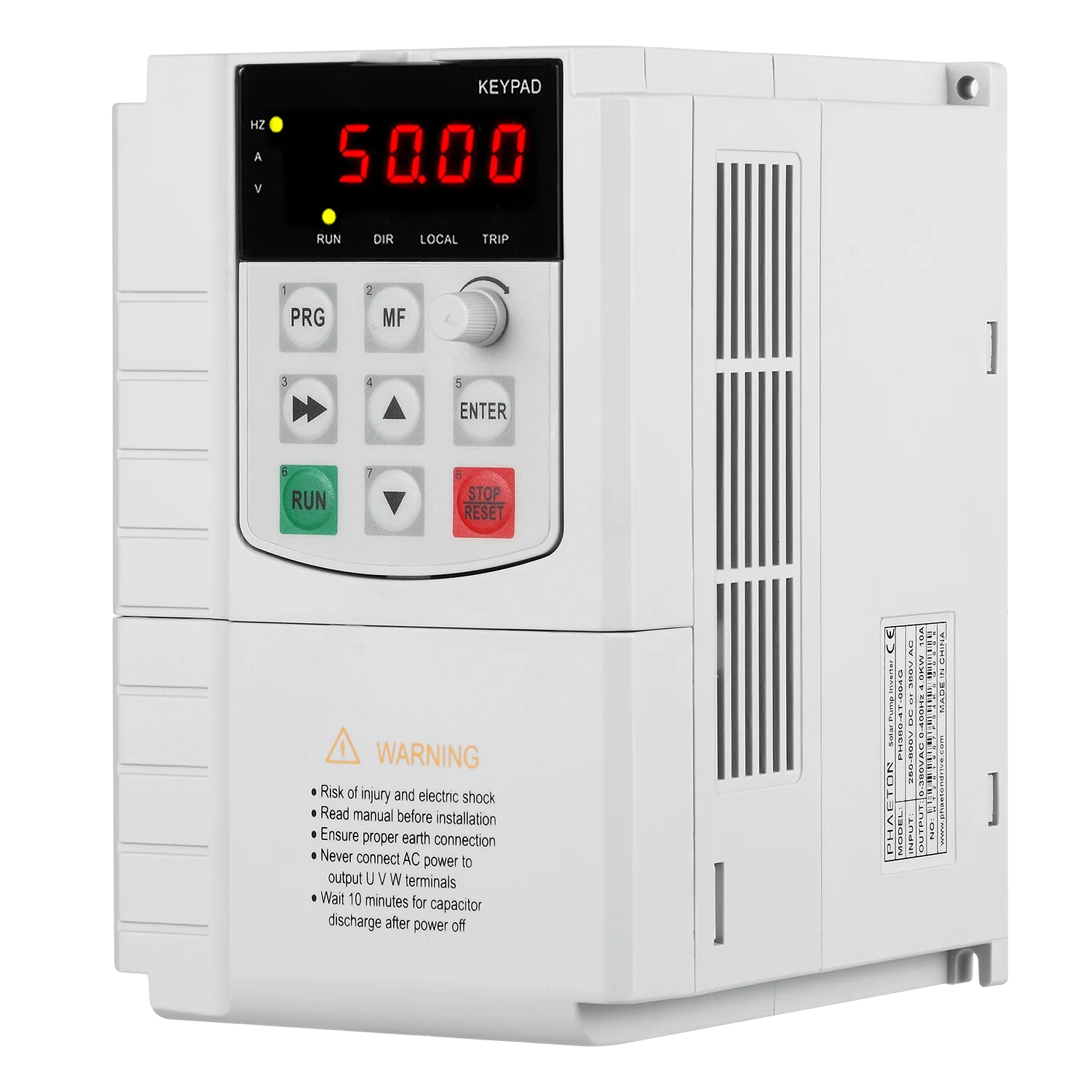 High Quality Solar Water Pump Inverter 1500w 2hp