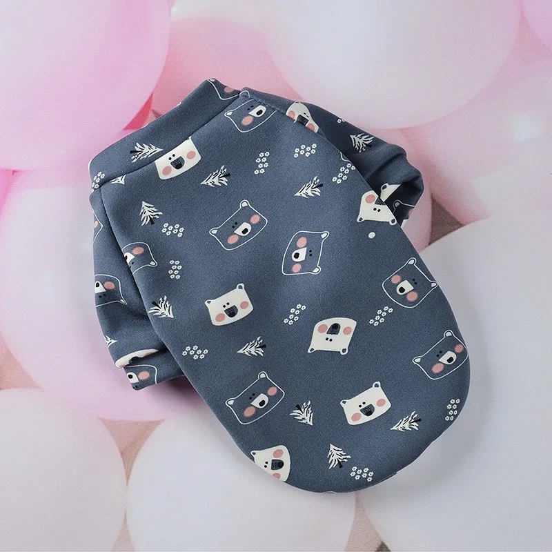 Manufacturer Wholesale Factory Pet Clothes Fashion cartoon Popular Dog Clothes Pet Jacket Cheap Dog Clothes