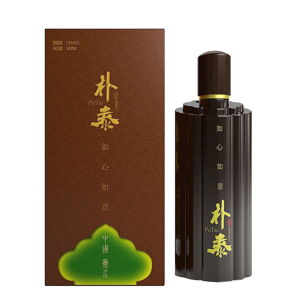 
Hot Selling Glass Wine Bottle 500ml 53%vol Chinese Liquor And Spirits 