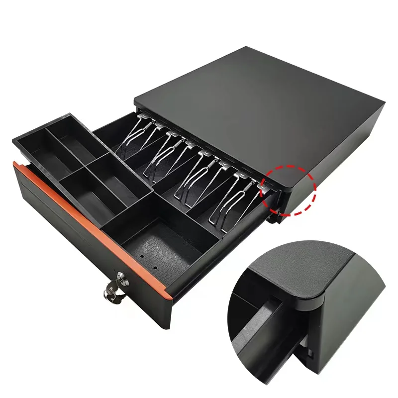 Cheap Cash Registers Drawer 4 Position RJ11 Metal Money Storage Cash Box For Pos System