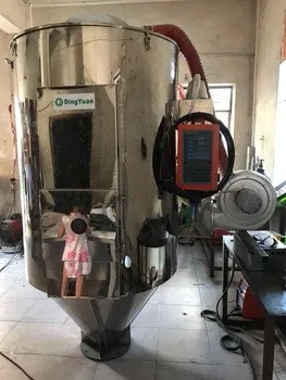 DingYuan Big capacity 400KG PIG Controller Machine Hot Air Euro-Hopper Dryer